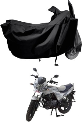 Amexride Two Wheeler Cover for LML(Freedom DX, Black)