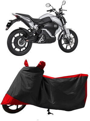 GROFATIK Two Wheeler Cover for Revolt(RV Cafe Racer, Red)