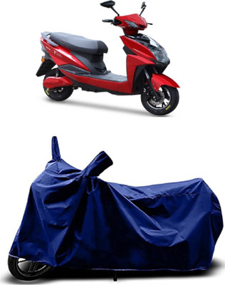 VESMEI Two Wheeler Cover for Okinawa(Raise BS6, Blue)