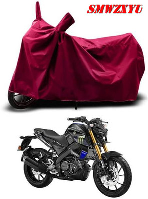 smwzxyu Waterproof Two Wheeler Cover for Yamaha(MT 15, Maroon)