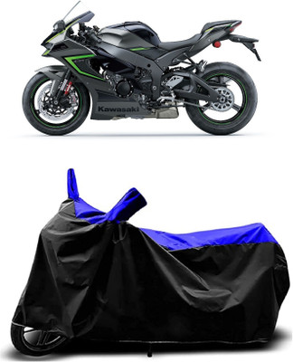 VESMEI Two Wheeler Cover for Kawasaki(Ninja H2 SX BS6, Blue)