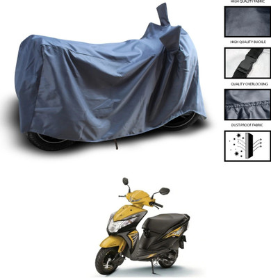 GOSHIV-car and bike accessories Two Wheeler Cover for Honda(Dio, Grey)