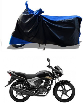DeepShakshi AUTOMOTIVE Waterproof Two Wheeler Cover for Yamaha(Saluto RX, Blue)