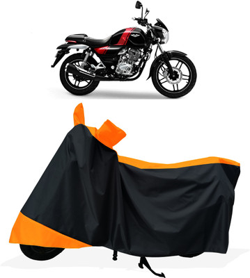 Tricway Two Wheeler Cover for Bajaj(V12, Orange)