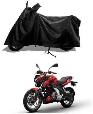 GROFATIK Two Wheeler Cover for Bajaj(Pulsar NS-160 BS6, Black)