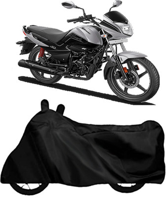 Autoinnovation Waterproof Two Wheeler Cover for Hero(Splendor I Smart, Black)