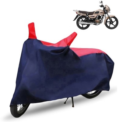 Mdstar Waterproof Two Wheeler Cover for TVS(Radeon, Red, Blue)