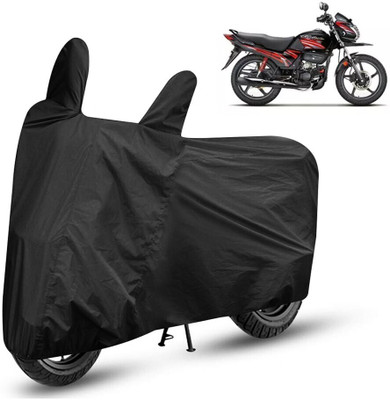 APNEK Waterproof Two Wheeler Cover for Hero(Passion Pro TR, Black)