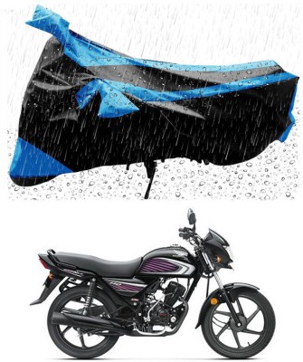 Genipap Two Wheeler Cover for Honda(Dream Neo, Blue, Black)