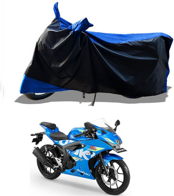 DeepShakshi AUTOMOTIVE Waterproof Two Wheeler Cover for Suzuki(GSX R150, Blue)
