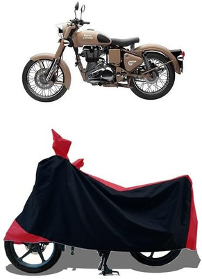 KEDIT Two Wheeler Cover for Royal Enfield(Classic 350, Red)
