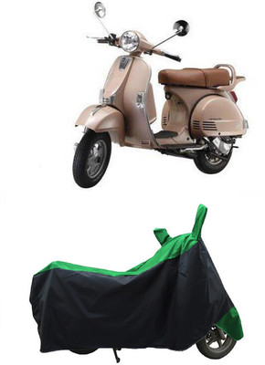 Coxtor Waterproof Two Wheeler Cover for LML(Star Euro 150, Green)