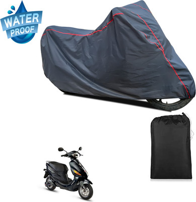 GOSHIV-car and bike accessories Waterproof Two Wheeler Cover for Hero(Electric Cruz BS6, Grey)
