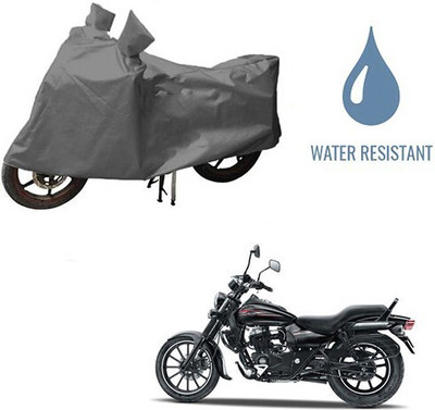 DeepShakshi AUTOMOTIVE Waterproof Two Wheeler Cover for Bajaj(Avenger 150 Street, Grey)
