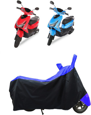 Coxtor Waterproof Two Wheeler Cover for Ampere(Reo Elite, Blue)