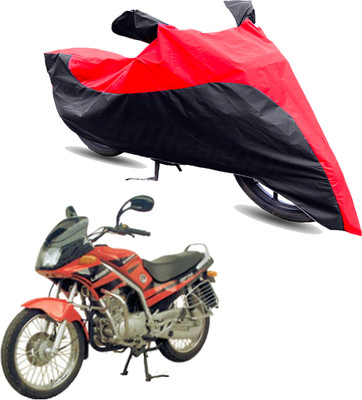 Motodreka Two Wheeler Cover for Kinetic(GF Lazer, Red, Black)