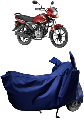 Amexride Two Wheeler Cover for Yamaha(Saluto RX BS6, Blue)