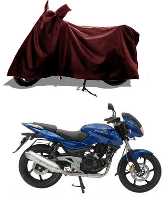 GROFATIK Two Wheeler Cover for Bajaj(Pulsar 220 DTS-i, Maroon)