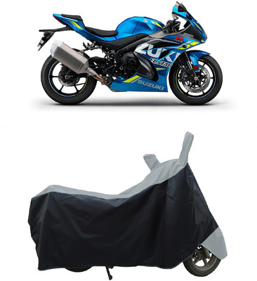 Coxtor Waterproof Two Wheeler Cover for Suzuki(GSX R1000, Grey)