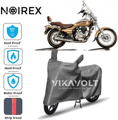 NOIREX Two Wheeler Cover for Bajaj(Avenger 220 Cruise, Grey)