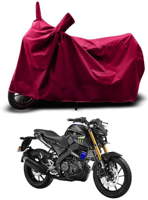 KEDIT Two Wheeler Cover for Yamaha(Maroon)