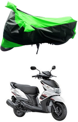 MMSSTAR Waterproof Two Wheeler Cover for Yamaha(Ray Z, Green, Black)