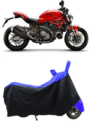 Coxtor Waterproof Two Wheeler Cover for Ducati(Monster 821, Blue)