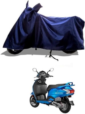 KEDIT Two Wheeler Cover for Hero(Electric Zippy, Blue)