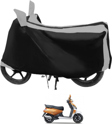 Euro Care Waterproof Two Wheeler Cover for Mahindra(Gusto, Silver)