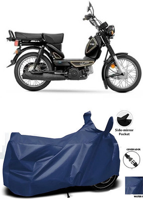 DeepShakshi AUTOMOTIVE Waterproof Two Wheeler Cover for TVS(XL 1200, Blue)