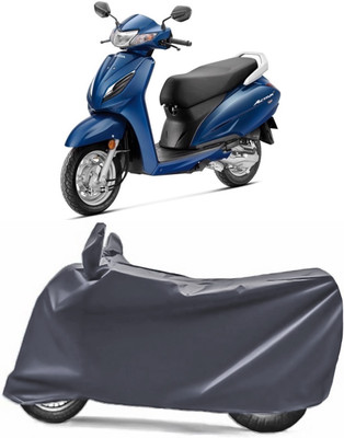 V VINTON Two Wheeler Cover for Honda(Activa 3G, Grey)