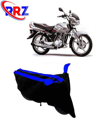 RRZ Waterproof Two Wheeler Cover for Suzuki(Zeus, Black, Blue)