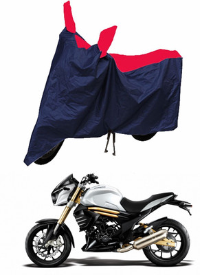 Mdstar Waterproof Two Wheeler Cover for Mahindra(Mojo, Red, Blue)
