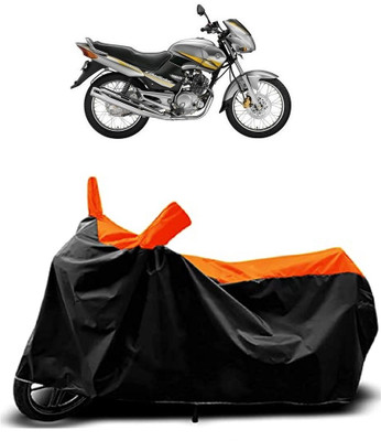 THE REAL ARV Waterproof Two Wheeler Cover for Yamaha(Gladiator, Orange)