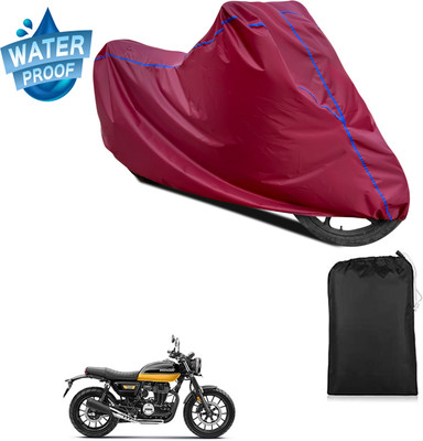 PAGORA Waterproof Two Wheeler Cover for Honda(CB350RS, Maroon)
