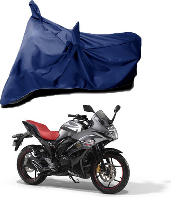 DeepShakshi AUTOMOTIVE Waterproof Two Wheeler Cover for Suzuki(Gixxer Special Edition BS6, Blue)