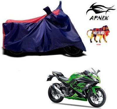 APNEK Two Wheeler Cover for Kawasaki(Ninja 300, Red, Blue)