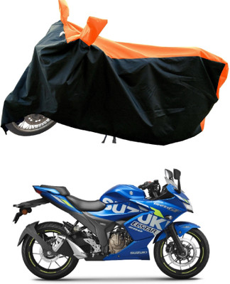DeepShakshi AUTOMOTIVE Two Wheeler Cover for Suzuki(Gixxer Special Edition, Orange)