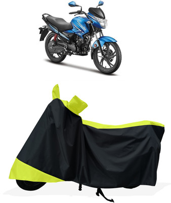 Tricway Two Wheeler Cover for Hero(Glamour FI, Yellow)
