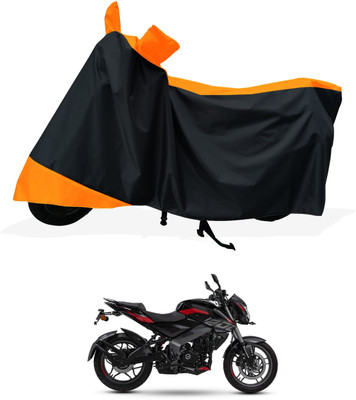 Tricway Two Wheeler Cover for Bajaj(Pulsar 200 NS DTS-i, Orange)