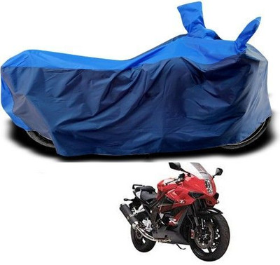 DeepShakshi AUTOMOTIVE Waterproof Two Wheeler Cover for Hyosung(GT650R, Blue)