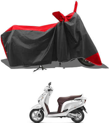 KEDIT Two Wheeler Cover for Honda(Aviator, Red)