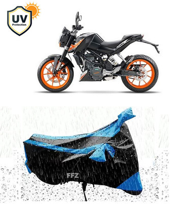 FFZ Waterproof Two Wheeler Cover for KTM(200 Duke, Multicolor)