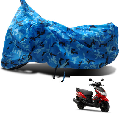 Euro Care Waterproof Two Wheeler Cover for Yamaha(Ray Z, Blue)