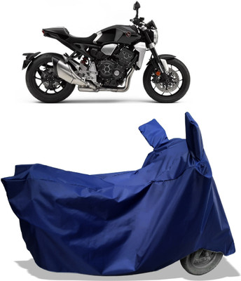 Amexride Two Wheeler Cover for Honda(CB1000R Plus, Blue)