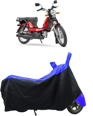 Coxtor Waterproof Two Wheeler Cover for TVS(XL 100 Heavy Duty BS6, Blue)