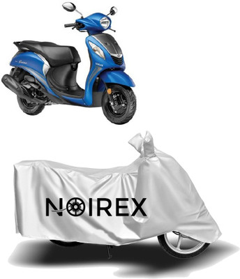 NOIREX Two Wheeler Cover for Yamaha(Fascino, Silver)