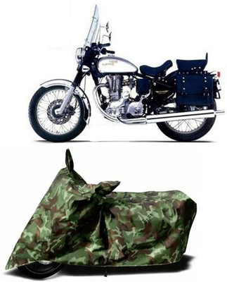 KPIND Waterproof Two Wheeler Cover for Royal Enfield(Machismo 350, Multicolor)