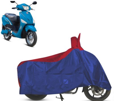 EGAL Waterproof Two Wheeler Cover for Hero(Electric Optima, Red)