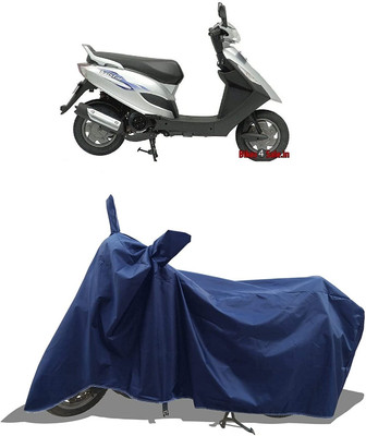 KEDIT Two Wheeler Cover for Bajaj(Kristal, Blue)